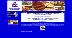 Desktop Screenshot of 24hourcafelongbeach.com